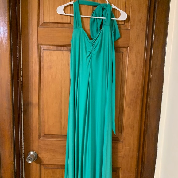 Turquoise green dress size 10 - Picture 2 of 7